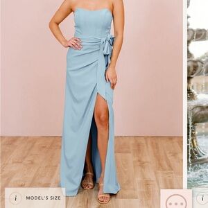 Revelry Amara Crepe Dress